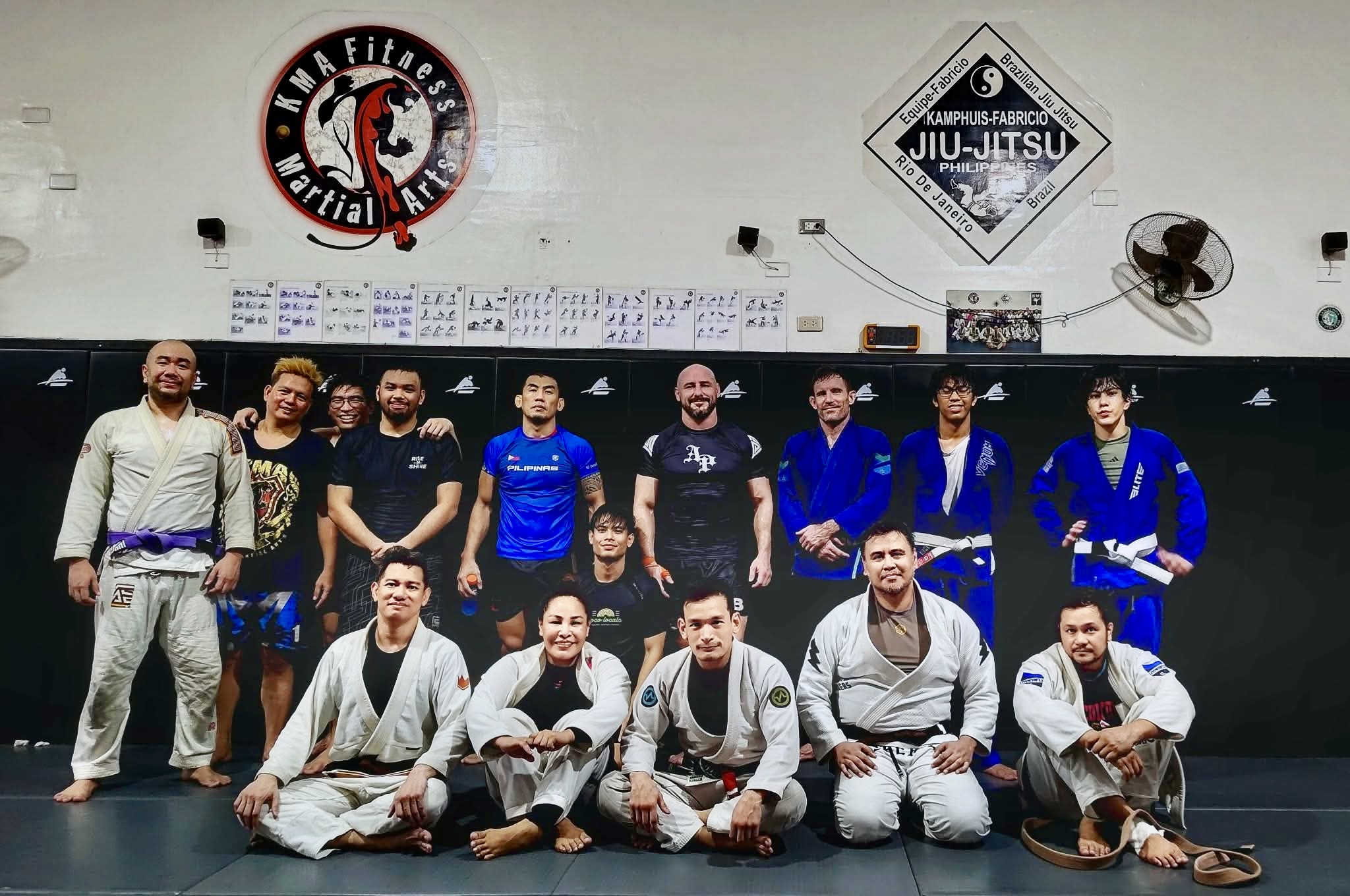 Gi and No-Gi noon class at KMA